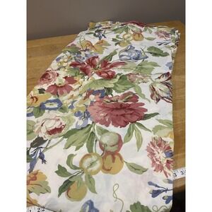 Scent-sation Cottage Garden Fabric Shower Curtain Westwood Preppy Floral 72x72"